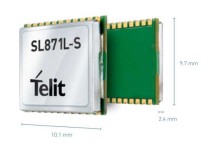 TELIT - SL871L - S GPS Module, MT3339 Chip, 66 Channels, Embedded LNA