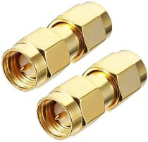 SMA Male to SMA Male Connector - Thumbnail