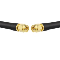  - SMA/m , 30cm, RG58 Cable , SMA/m Bulkhead