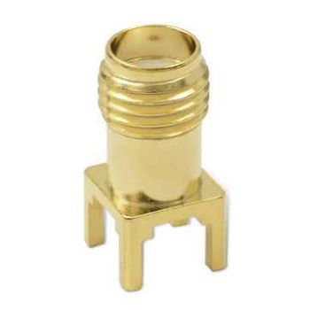 SMA/f 180° PCB Connector / Lenght: 13 mm