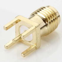 SMA/f 180° PCB Connector / Lenght: 13 mm - Thumbnail