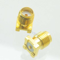 SMA/f Surface Mount 180Degree Connector - Thumbnail
