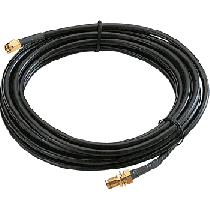  - SMA/m , 3Meter, RG58 Cable , SMA/f Bulkhead