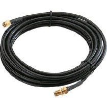 SMA/m , 7Meter, RG58 Cable , SMA/f Bulkhead - Thumbnail