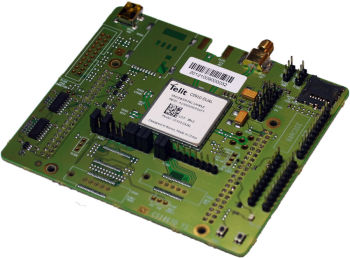 Telit CE910-DUAL-INT-A Aeris Interface Board