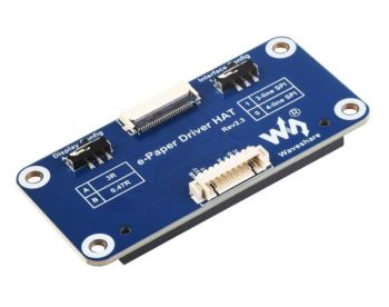 Universal e-Paper Raw Panel Driver HAT, Supports Most Waveshare SPI e-