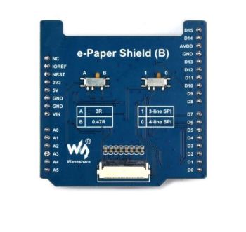 Universal E-Paper Raw Panel Driver Shield (B) For NUCLEO / Arduino, On