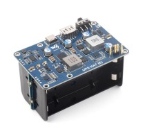 WAVESHARE - UPS HAT(E)for RaspPi, Supports 4×21700 Li (NOT included), Bi-Direction