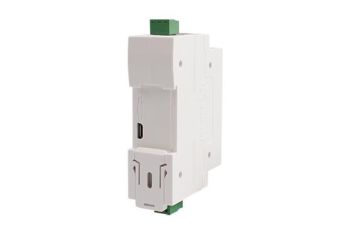 USRIoT DIN-Rail RS232 to Ethernet, Modbus RTU to Modbus TCP
