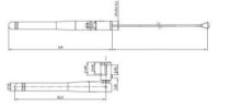 WIFI Antenna/ 5dBi / with IPEX Cable - Thumbnail
