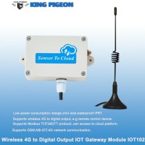 King Pigeon - Wireless 4G to Digital Output IOT Gateway (Waterproof)