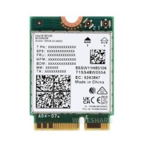 WAVESHARE - Wireless BE200 NIC, Gigabit Tri-Band Wi-Fi 7, IEEE 802.11a/b/g/n/ac/be