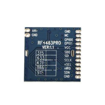 Wireless RF Receiver And Transmitter Module, 433MHz , 100mW ,SPI