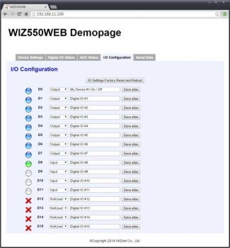 WIZ550web-EVB